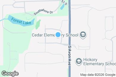 Map image of the property - 6909 Maywood Cir