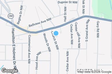 Map image of the property - 717 Church St NW