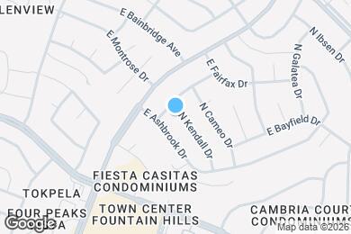 Map image of the property - 14034 N Kendall Dr