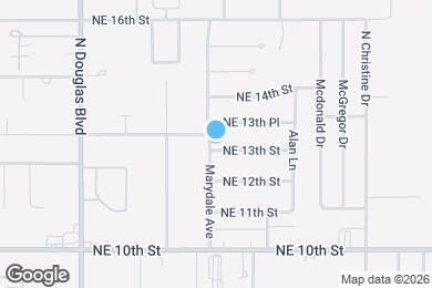 Map image of the property - 1400 Marydale Ave