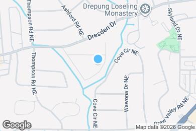 Map image of the property - 1728 Wayland Cir NE