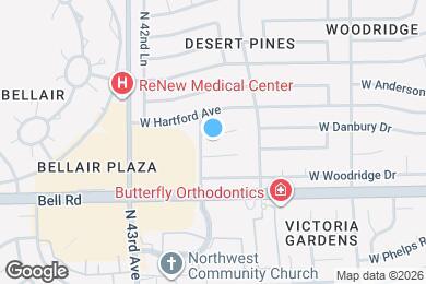 Map image of the property - 4145 W Danbury Dr