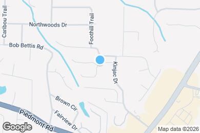 Map image of the property - 1840 Chasewood Park Dr