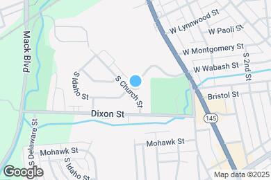 Map image of the property - 1831 S Church St