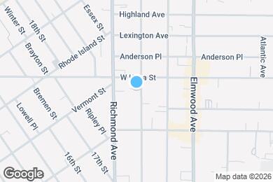 Map image of the property - 214 Norwood Ave