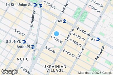 Map image of the property - 219 E 11th St