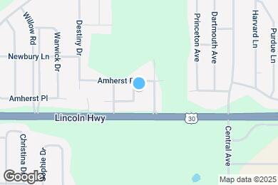 Map image of the property - 1021 Amlin Terrace