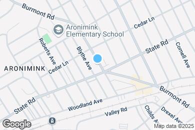Map image of the property - 824 Burmont Rd