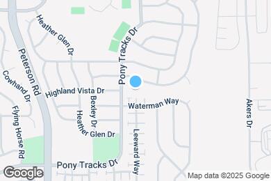 Map image of the property - 7023 Bonnie Brae Ln