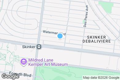 Map image of the property - 6115 Pershing Ave