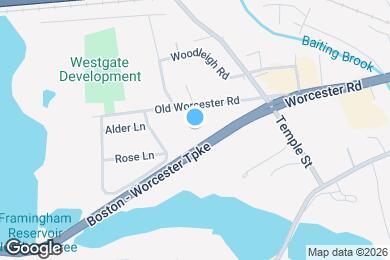 Map image of the property - 1325 Worcester Rd