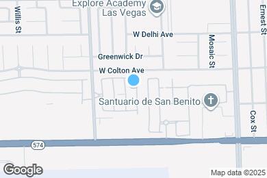 Map image of the property - 3309 Idaho Springs St