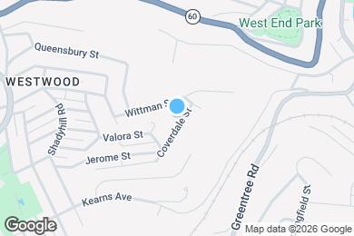 Map image of the property - 1028 Coverdale St