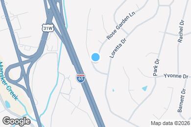 Map image of the property - 107 Braxton Park Ln