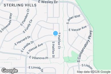 Map image of the property - 20046 E Lasalle Dr