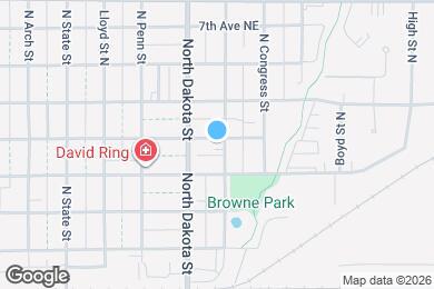 Map image of the property - 323 N Jackson St