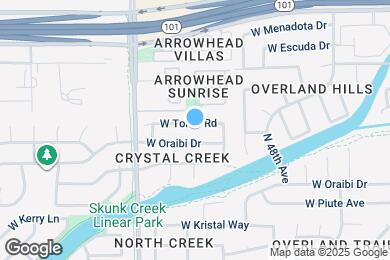 Map image of the property - 4933 W Tonto Rd