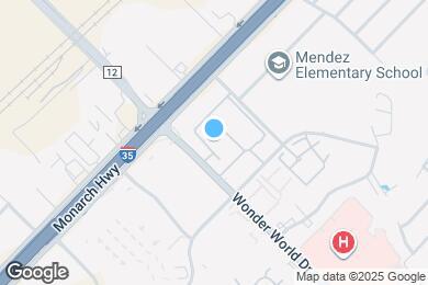 Map image of the property - 1011 Wonder World Dr
