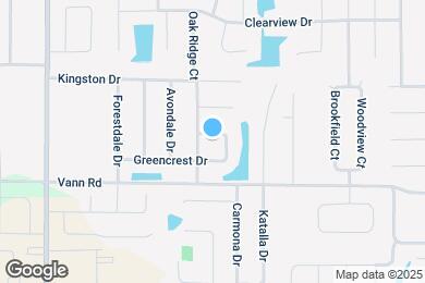 Map image of the property - 8177 Amhurst Dr