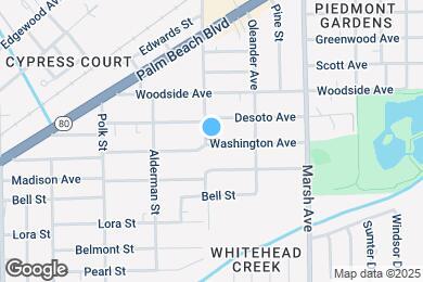 Map image of the property - 873 Van Buren St