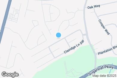 Map image of the property - 875 Clairidge Ln