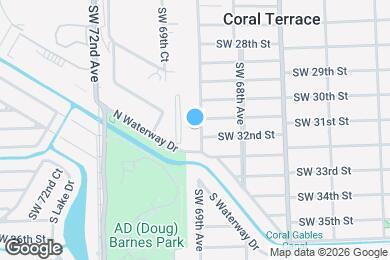 Map image of the property - 3140 SW 69th Ave