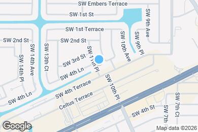 Map image of the property - 319 SW 11th Pl