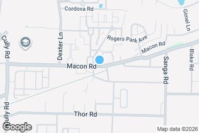 Map image of the property - 1209 Breezy Gate Dr