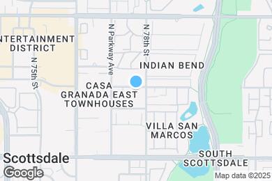 Map image of the property - 7751 E Glenrosa Ave