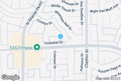 Map image of the property - 2312 Cockatiel Dr