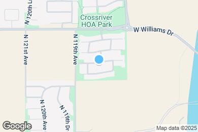 Map image of the property - 11811 W Foothill Dr