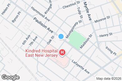 Map image of the property - 437 Paulison Ave