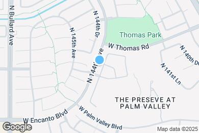 Map image of the property - 2652 N 143rd Dr