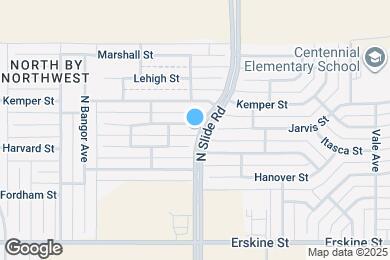 Map image of the property - 5201 Jarvis St