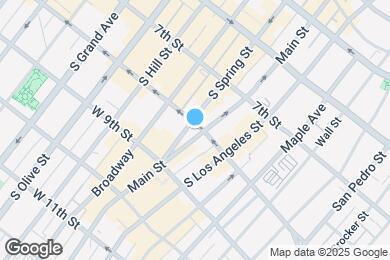 Map image of the property - 810 S Spring St