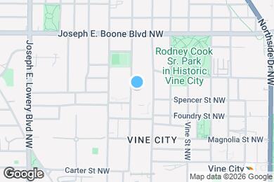 Map image of the property - 215 Griffin St NW