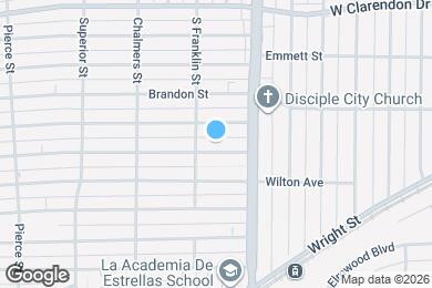 Map image of the property - 2435 Sharon St