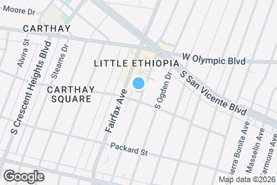 Map image of the property - 1077-1079 S Orange Grove Ave