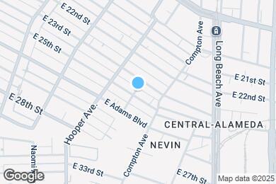 Map image of the property - 1449 E 25th St