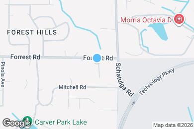 Map image of the property - 6910 Forrest Rd