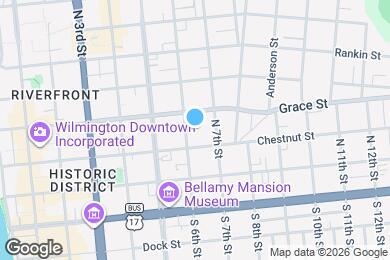 Map image of the property - 210 N 6th St