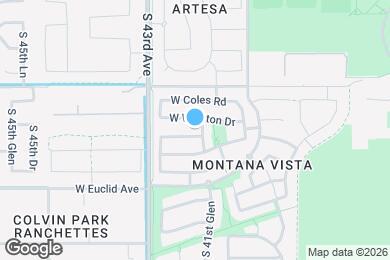 Map image of the property - 4150 W Ardmore Rd