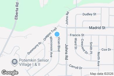 Map image of the property - 713 American Blvd