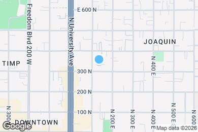 Map image of the property - 131 E 300 N
