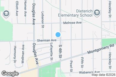 Map image of the property - 394 Sherman Ave