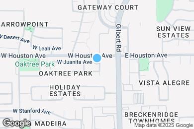 Map image of the property - 95 W Juanita Ave
