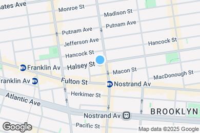 Map image of the property - 80 Halsey St