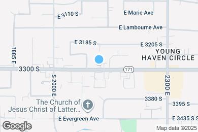 Map image of the property - 2117 E 3300 S