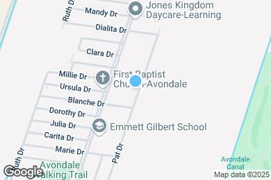 Map image of the property - 380 Pat Dr