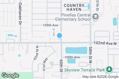 Map image of the property - 10265 60th St N